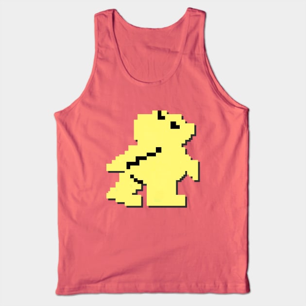 Bear Bovver - Pixel Art (Commodore 64) Tank Top by RetroTrader